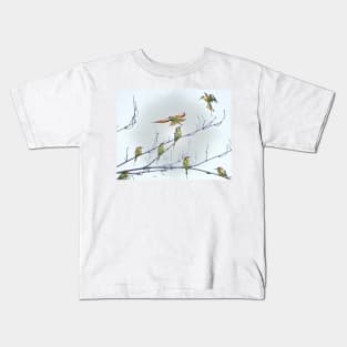 ORIENTAL BEE EATER ART Kids T-Shirt